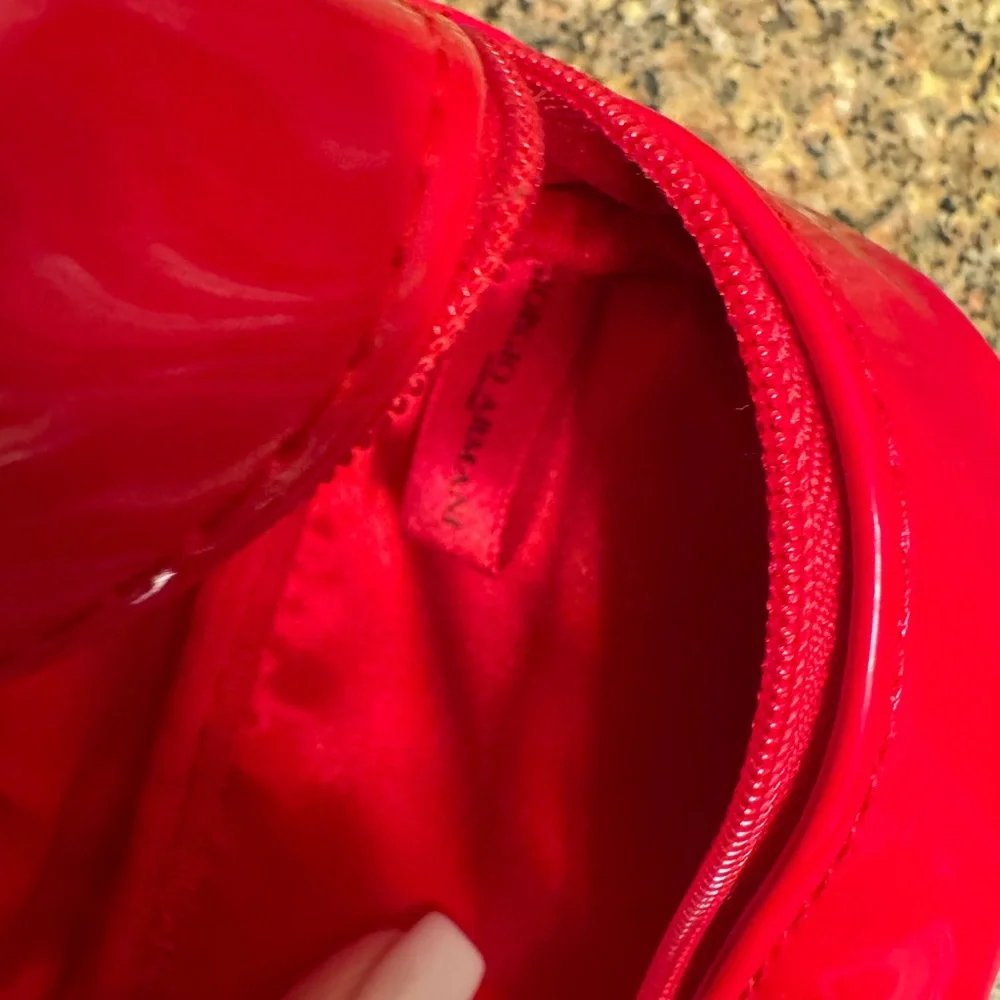 Giorgio Armani Red Women's Makeup Clutch‎ Bag NWT